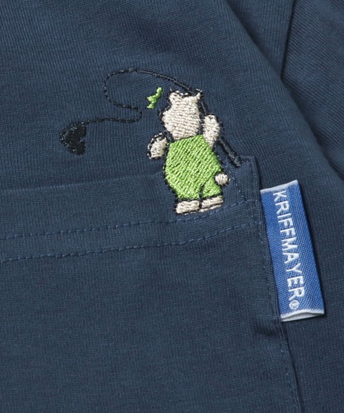 KRIFF MAYER Kid's Collection（クリフメイヤーキッズコレクション）の「サーマルJOIN-T（Tシャツ/カットソー・キッズ・グリーン/ネイビー/チャコール/オフホワイト・140/150/170/160/120/130）」の14枚目の写真