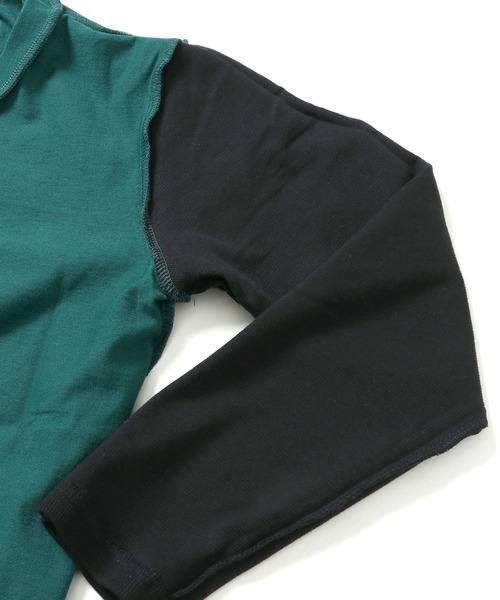 KRIFF MAYER Kid's Collection（クリフメイヤーキッズコレクション）の「サーマルJOIN-T（Tシャツ/カットソー・キッズ・グリーン/ネイビー/チャコール/オフホワイト・140/150/170/160/120/130）」の18枚目の写真