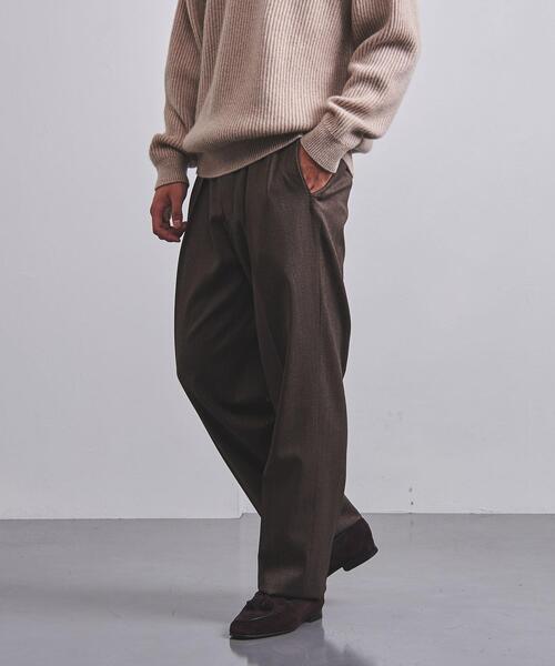 BERNARD ZINS(ベルナルドザンス)の「<BERNARD ZINS(ベルナール ザンス)> HUBERT/パンツ†(その他パンツ・メンズ・ブラウン・42/40/38/44)」の2枚目の写真