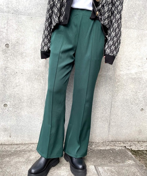 JUGLANS(ユグランス)の「☆ センターシームPT(その他パンツ・レディース・ベージュ/ラベンダー/ブラック/モスグリーン・FREE)」の3枚目の写真