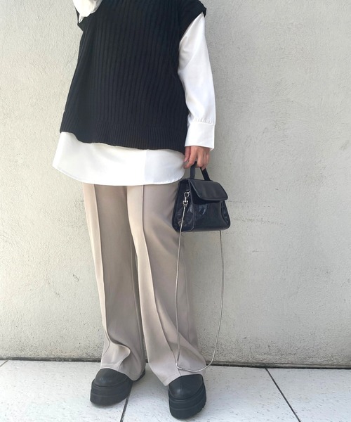 JUGLANS(ユグランス)の「☆ センターシームPT(その他パンツ・レディース・ベージュ/ラベンダー/ブラック/モスグリーン・FREE)」の21枚目の写真