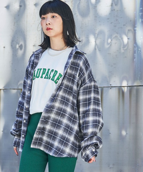Snap club(スナップクラブ)の「【Snap club】アソート L/Sシャツ(デニム、ネル)(シャツ/ブラウス・メンズ・ブラウン系その他/ライトインディゴブルー/ブルー系その他・M/L)」の20枚目の写真