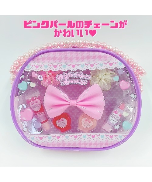 BREEZE（ブリーズ）の「SB_キッズコスメ「おでかけショルダー　メイクセット」（コスメキット/ギフトセット・キッズ・マルチ・FREE）」の2枚目の写真