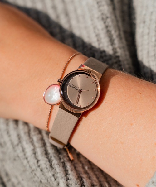 SKAGEN（スカーゲン）の「AGNETHE　BRACELET　SKJ1470791（ブレスレット・レディース・ピンクゴールド・FREE）」の5枚目の写真