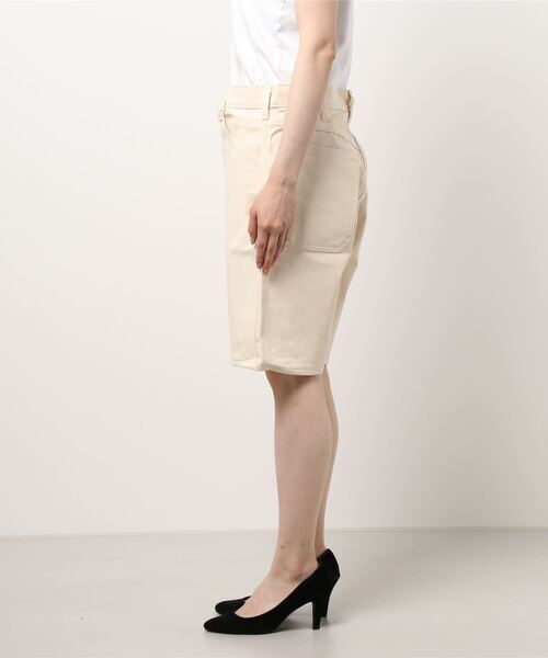 POINTER（ポインター ）の「【W】【it】【UT12】【Pointer Brand(ポインターブランド)】WHITE DRILL CARPENTER SHORTS（その他パンツ・レディース・ホワイト・32inch/36inch/30 inch/34inch）」の2枚目の写真