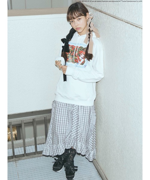 merry jenny（メリージェニー）の「THE WIZARD OF OZ foodie（パーカー・レディース・ブラック/オフホワイト・FREE）」の20枚目の写真