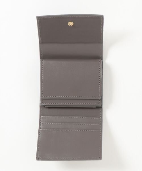 VENCEEXCHANGE（ヴァンスエクスチェンジ）の「【WEB限定】ボックス三つ折り財布（財布・レディース・グレー/その他31/ブラック/その他35/ベージュ/マスタード・FREE）」の7枚目の写真