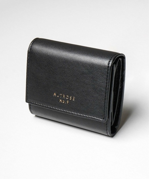 VENCEEXCHANGE（ヴァンスエクスチェンジ）の「【WEB限定】ボックス三つ折り財布（財布・レディース・グレー/その他31/ブラック/その他35/ベージュ/マスタード・FREE）」の2枚目の写真