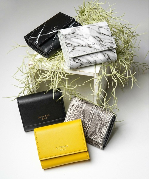 VENCEEXCHANGE（ヴァンスエクスチェンジ）の「【WEB限定】ボックス三つ折り財布（財布・レディース・グレー/その他31/ブラック/その他35/ベージュ/マスタード・FREE）」の12枚目の写真