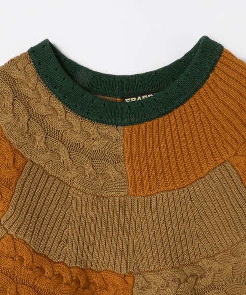 FRAPBOIS（フラボア）の「トラベルシーン プルオーバー（シャツ/ブラウス・レディース・ブラック/ベージュ・1/2）」の4枚目の写真