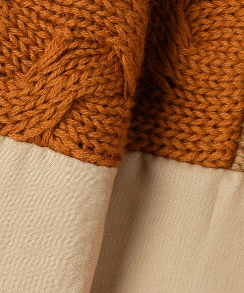 FRAPBOIS（フラボア）の「トラベルシーン プルオーバー（シャツ/ブラウス・レディース・ブラック/ベージュ・1/2）」の6枚目の写真