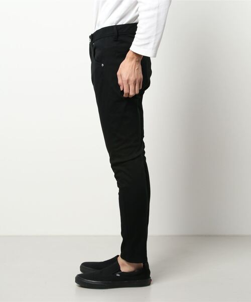 UNION STATION（ユニオンステーション）の「WARMツイル裏起毛パンツ（スラックス・メンズ・グレー/ブラック・LL/M/L/S）」の4枚目の写真