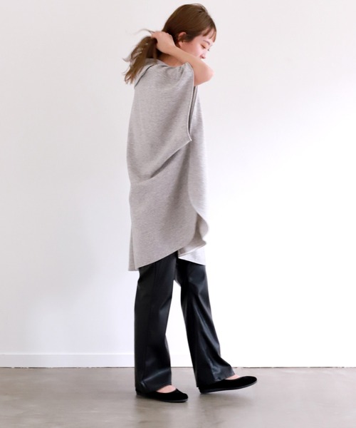 SLOBE IENA（スローブイエナ）の「【Wrangler/ラングラー】 SYNTHETIC LEATHER LADIES WRANCHパンツ◆（その他パンツ・レディース・ブラック・36/38）」の9枚目の写真