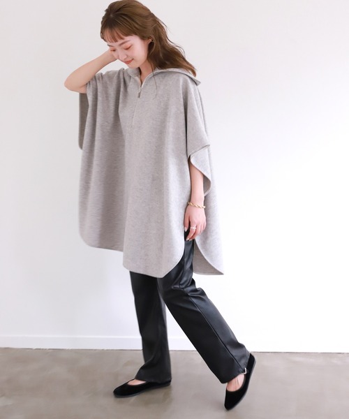 SLOBE IENA（スローブイエナ）の「【Wrangler/ラングラー】 SYNTHETIC LEATHER LADIES WRANCHパンツ◆（その他パンツ・レディース・ブラック・36/38）」の7枚目の写真