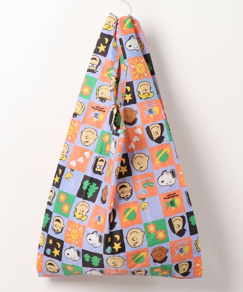 BAGGU(バグー)の「【BAGGU/バグゥ】PEANUTS STANDARD BAGGU(エコバッグ/サブバッグ・レディース・イエロー/ピンク/ブルー系その他・FREE)」の4枚目の写真