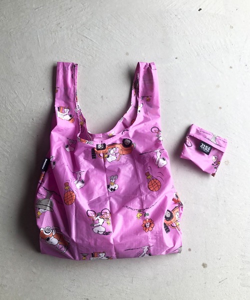 BAGGU(バグー)の「【BAGGU/バグゥ】PEANUTS STANDARD BAGGU(エコバッグ/サブバッグ・レディース・イエロー/ピンク/ブルー系その他・FREE)」の10枚目の写真