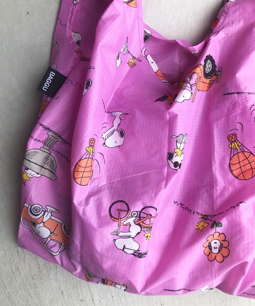 BAGGU(バグー)の「【BAGGU/バグゥ】PEANUTS STANDARD BAGGU(エコバッグ/サブバッグ・レディース・イエロー/ピンク/ブルー系その他・FREE)」の14枚目の写真