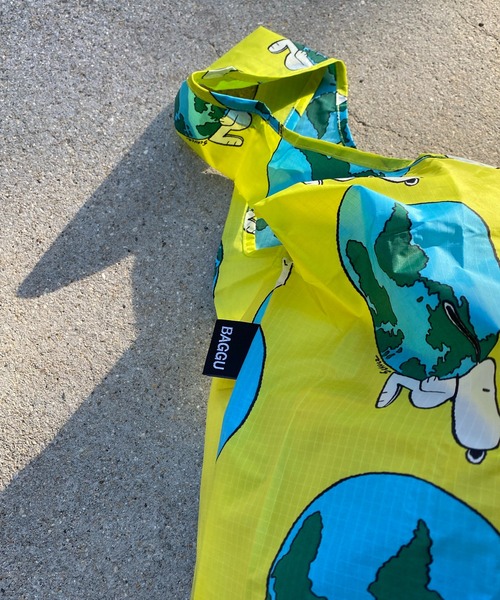 BAGGU(バグー)の「【BAGGU/バグゥ】PEANUTS STANDARD BAGGU(エコバッグ/サブバッグ・レディース・イエロー/ピンク/ブルー系その他・FREE)」の18枚目の写真