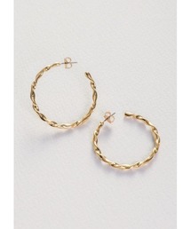 【Na.moda】Gloss distorion hoop pierce
