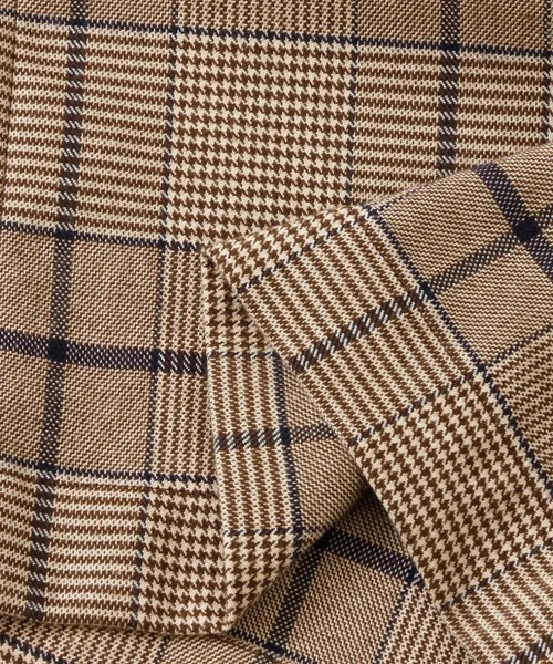URBAN RESEARCH ROSSO（アーバンリサーチロッソ）の「F by ROSSO　チェックタックワイドパンツ∴（その他パンツ・レディース・ブラック・36/34）」の11枚目の写真