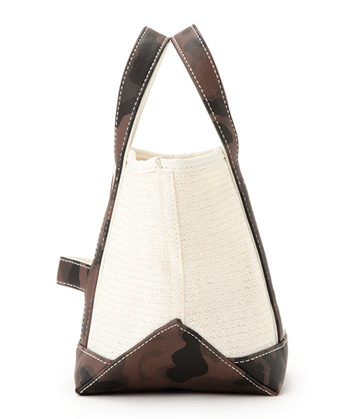 Ctrl freak （コントロール フリーク）の「Ctrl freak / 迷彩 アウトドア トートバッグ S（トートバッグ・レディース・カーキ・ONE SIZE）」の6枚目の写真