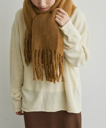 カラーボリュームマフラー/ストール