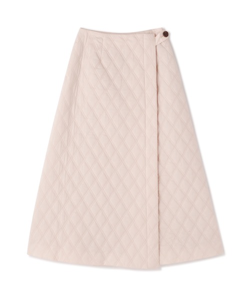 N.（N. Natural Beauty Basic）（エヌエヌナチュラルビューティーベーシック）の「◆キルティングスカート（スカート・レディース・イエロー/クリーム・MEDIUM）」の15枚目の写真