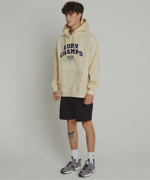 セール】【BORN CHAMPS】BC ARCH LOGO HOODY / ボーンチャンプス