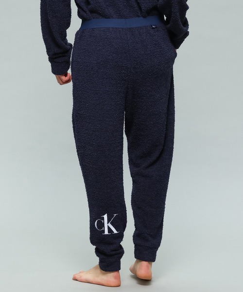 Calvin Klein(カルバン・クライン)の「ラウンジ ジョガーパンツ(ルームウェア/パジャマ・メンズ・ブルー/ヘザーグレー・S/M/L)」の9枚目の写真
