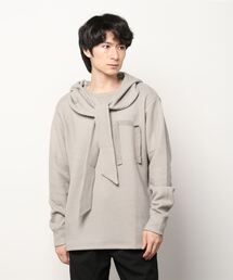 SYU.HOMME/FEMM | SYU.HOMME/FEMM /シュウ オム フェム/Hoodie scarf long sleeve(パーカー)