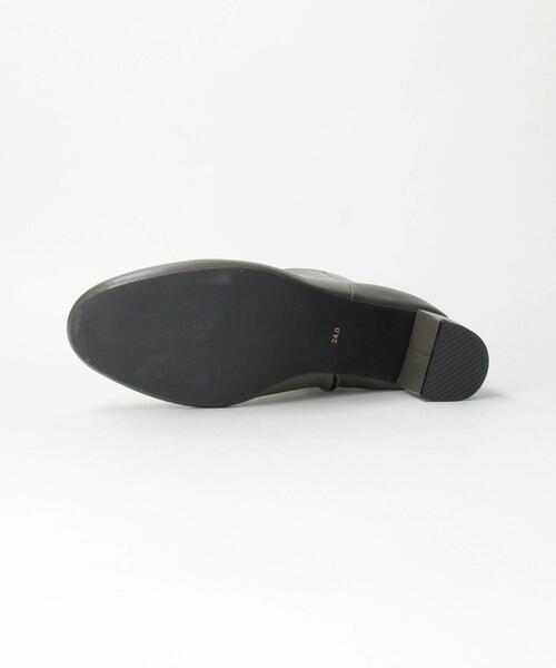 closet story（クローゼットストーリー）の「＜closet story（クローゼットストーリー）＞ラウンドトゥ ショートブーツ（ブーツ・レディース・ダークグレー/ブラック・23.5cm/24.5cm/24cm/23cm）」の10枚目の写真