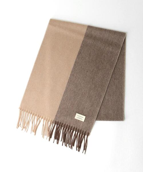 green label relaxing（グリーンレーベルリラクシング）の「＜green label relaxing＞カシミヤ スイッチ カラー マフラー（マフラー・メンズ・ダークグレー/ブラウン/ネイビー/ケリー・FREE）」の3枚目の写真