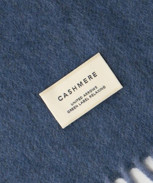green label relaxing（グリーンレーベルリラクシング）の「＜green label relaxing＞カシミヤ スイッチ カラー マフラー（マフラー・メンズ・ダークグレー/ブラウン/ネイビー/ケリー・FREE）」の10枚目の写真
