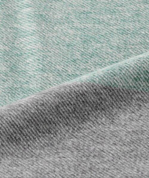 green label relaxing（グリーンレーベルリラクシング）の「＜green label relaxing＞カシミヤ スイッチ カラー マフラー（マフラー・メンズ・ダークグレー/ブラウン/ネイビー/ケリー・FREE）」の9枚目の写真