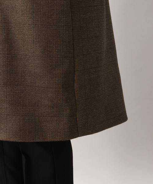 RAGEBLUE（レイジブルー）の「チェック柄/ダブルチェスターコート/957849（チェスターコート・メンズ・ダークグレー/ダークブラウン・MEDIUM/LARGE）」の16枚目の写真