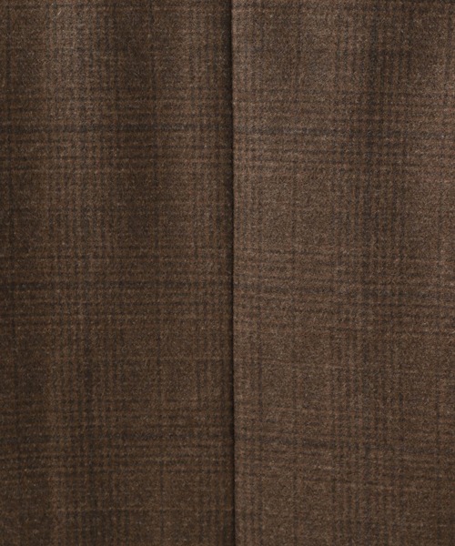 RAGEBLUE（レイジブルー）の「チェック柄/ダブルチェスターコート/957849（チェスターコート・メンズ・ダークグレー/ダークブラウン・MEDIUM/LARGE）」の4枚目の写真