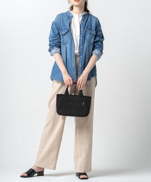 バッグ remiremi_kousi KUMASHIMA ］ORIGAMI BAG ｜小倉織｜小倉 縞縞 【公式