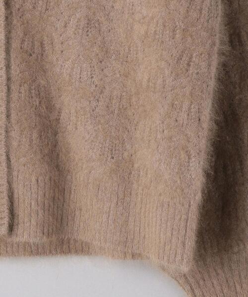 UNITED ARROWS(ユナイテッドアローズ)の「<UNITED ARROWS>RCN/CA/W Vネック カーディガン B(カーディガン/ボレロ・レディース・オフホワイト/ベージュ/イエロー・FREE)」の17枚目の写真