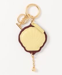 ◆Chloe◆シェル付きミラーキーリング【送料/関税込み】 Chloé シャイニーレザー製シェル付きミラーキーリング | Chloé JP