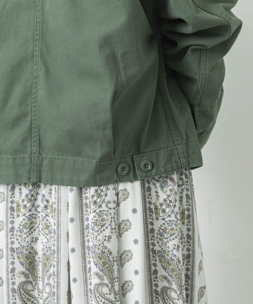 URBAN RESEARCH Sonny Label（アーバンリサーチサニーレーベル）の「ミリタリーショートジャケット（その他アウター・レディース・カーキ/ベージュ・FREE）」の18枚目の写真