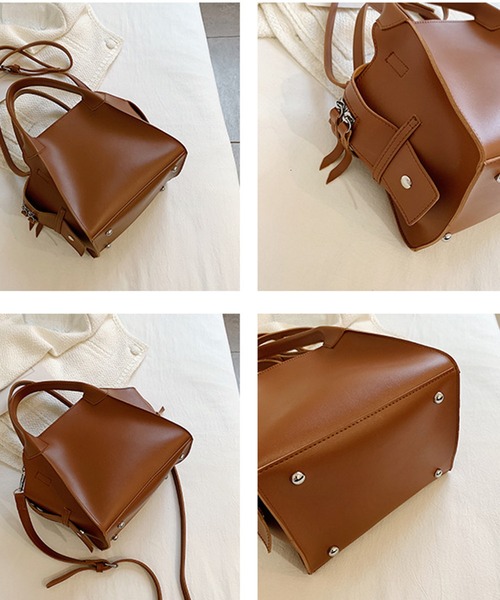 LA VORAGINE（ラ ヴォラジネ）の「バケット　2wayショルダーバッグ/ハンドバッグ（ショルダーバッグ・レディース・ブラック/ベージュ/ブラウン・FREE）」の12枚目の写真