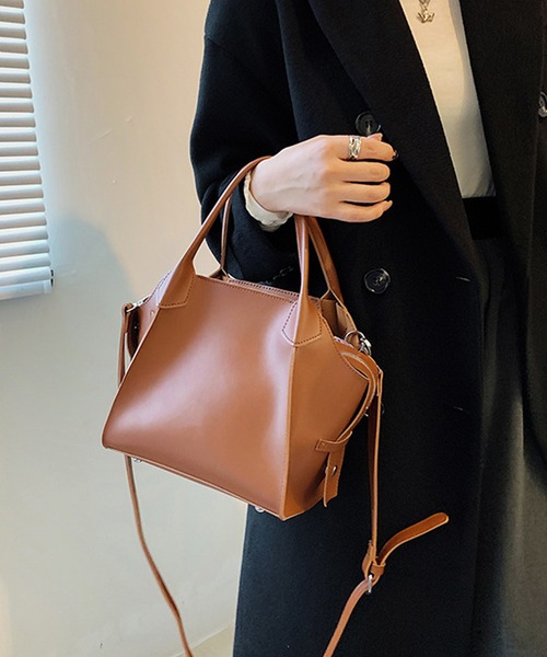 LA VORAGINE（ラ ヴォラジネ）の「バケット　2wayショルダーバッグ/ハンドバッグ（ショルダーバッグ・レディース・ブラック/ベージュ/ブラウン・FREE）」の22枚目の写真