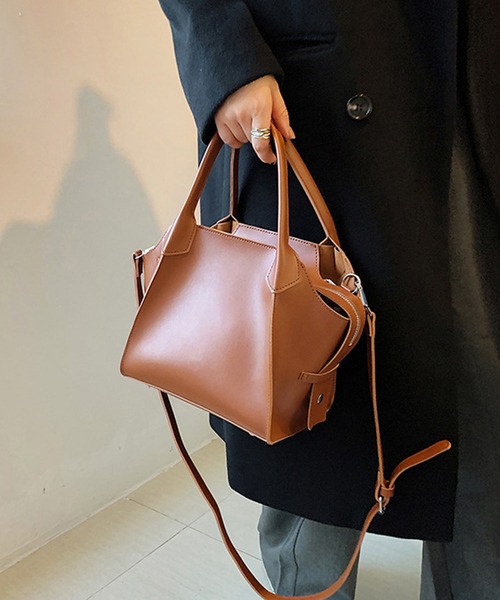 LA VORAGINE（ラ ヴォラジネ）の「バケット　2wayショルダーバッグ/ハンドバッグ（ショルダーバッグ・レディース・ブラック/ベージュ/ブラウン・FREE）」の10枚目の写真