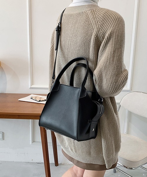 LA VORAGINE（ラ ヴォラジネ）の「バケット　2wayショルダーバッグ/ハンドバッグ（ショルダーバッグ・レディース・ブラック/ベージュ/ブラウン・FREE）」の16枚目の写真