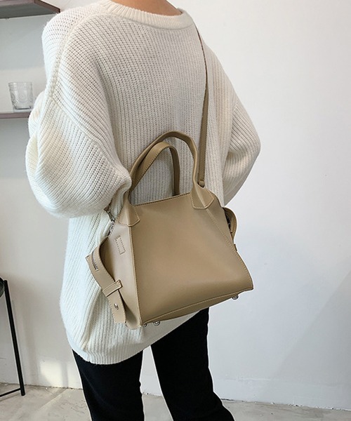 LA VORAGINE（ラ ヴォラジネ）の「バケット　2wayショルダーバッグ/ハンドバッグ（ショルダーバッグ・レディース・ブラック/ベージュ/ブラウン・FREE）」の19枚目の写真