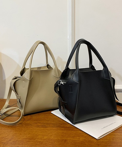 LA VORAGINE（ラ ヴォラジネ）の「バケット　2wayショルダーバッグ/ハンドバッグ（ショルダーバッグ・レディース・ブラック/ベージュ/ブラウン・FREE）」の20枚目の写真