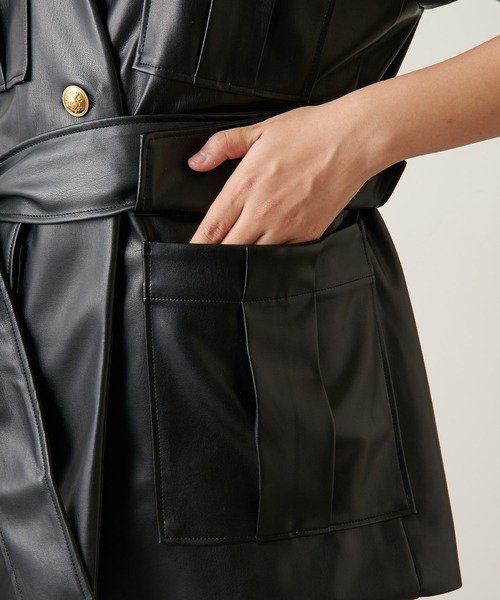 Whim Gazette(ウィム ガゼット)エコレザーブルゾン¥53,900 エコレザーブルゾン | Whim Gazette(ウィム ガゼット)レディース | PAL