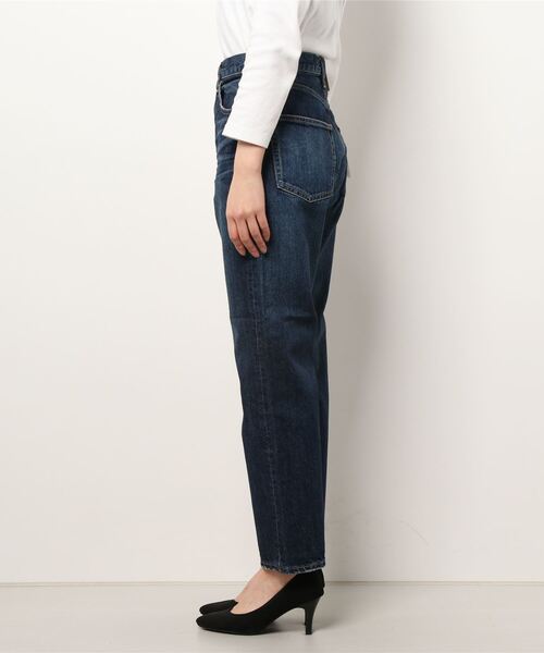 ブラックバイマウジーDRIP▼ハイライズストレートデニム▼24▼W約72cm BLACK BY MOUSSY | □DRIP blue denim (ストレート ) |SHEL'TTER