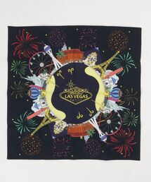 Dieffe Kinloch/別注LAS VEGAS コットンハンカチーフ