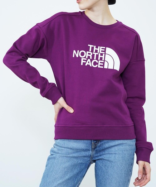 THE NORTH FACE（ザノースフェイス）の「THE NORTH FACE(ザ・ノース・フェイス) ベーシック トレーナー（スウェット・レディース・パープル/ピンク・XS/L/XL）」の14枚目の写真